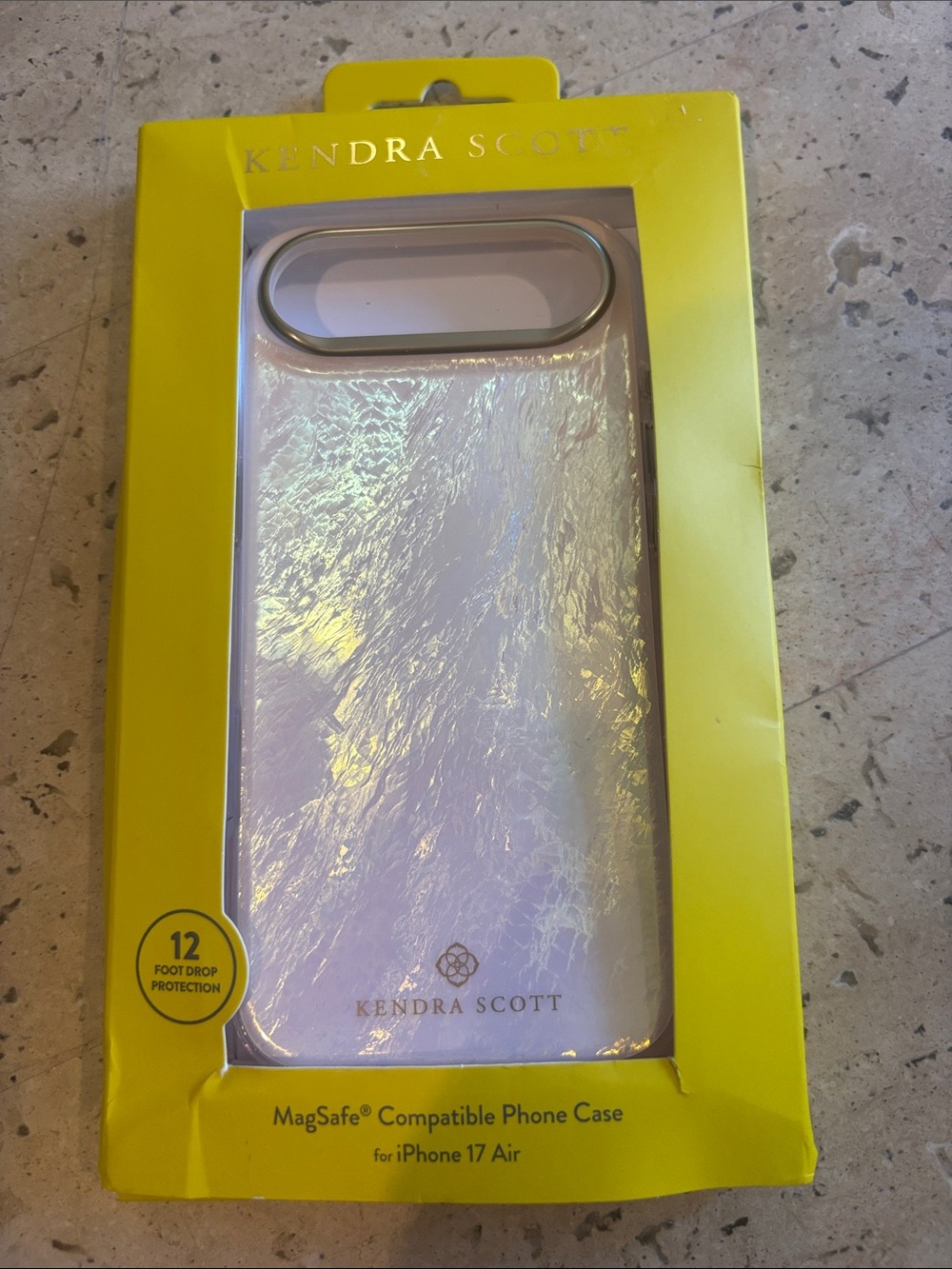 Kendra Scott Iridescent Pearl MagSafe Compatible iPhone Case